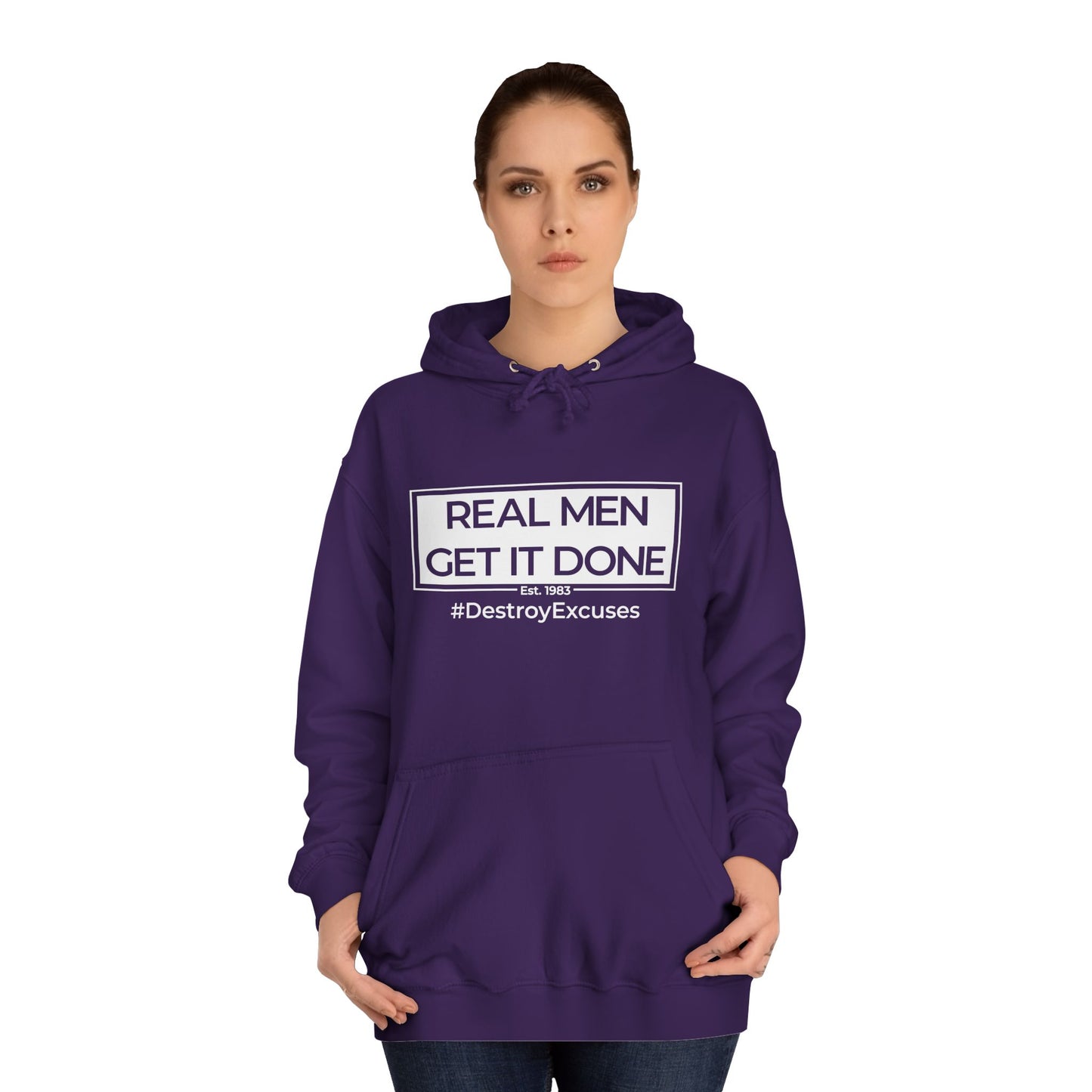 Real Men Get It Done Hoodie