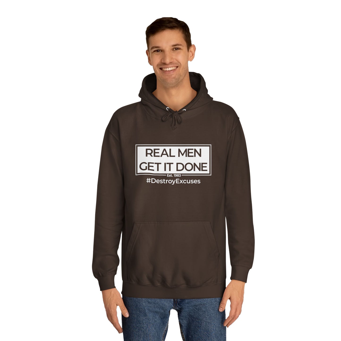 Real Men Get It Done Hoodie