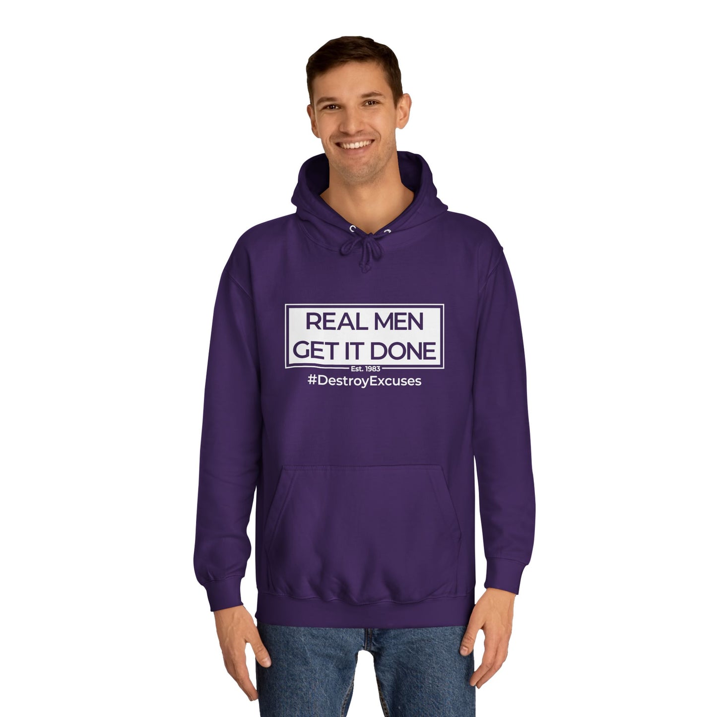 Real Men Get It Done Hoodie