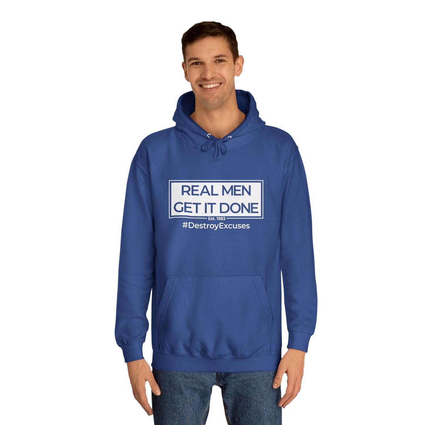 Real Men Get It Done Hoodie